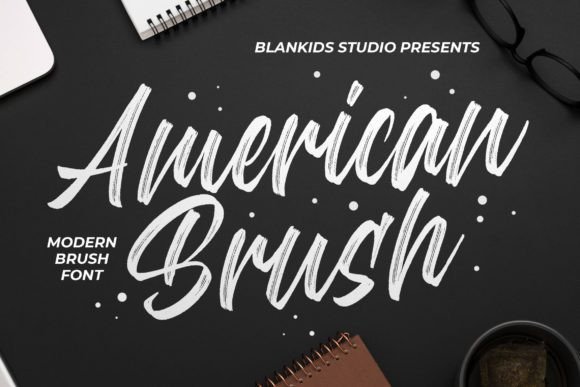American Brush: A Playful Script Font for Web Design