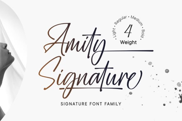 Amity Signature: A Script Font for Real Projects