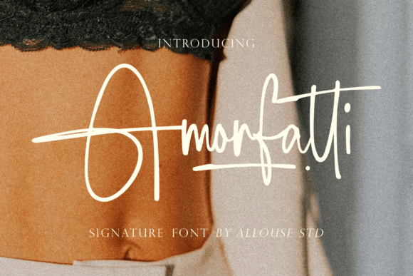 Amorfatti: A Stylish Script Font