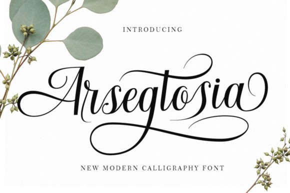 Arsegtosia: A Modern Script for Creative Brands
