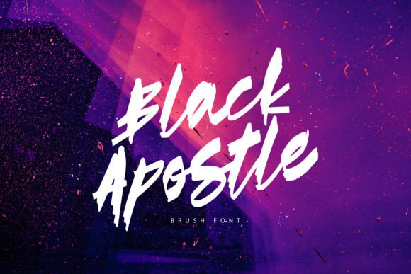 Black Apostle Font for Web Design
