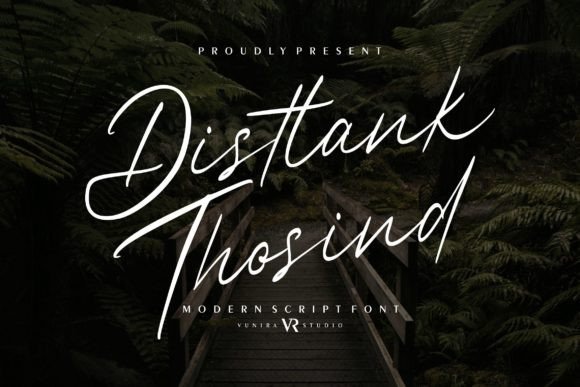 Distlank Thosind: A Timeless Typeface for Makers