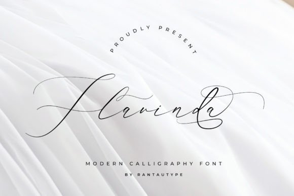 Flavinda: A Dainty Handwritten Font