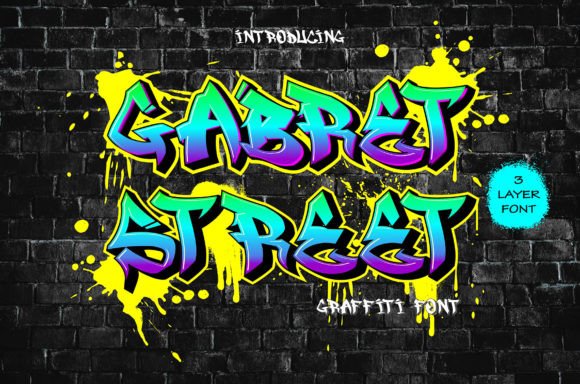 Gabret Street: A Bold Typeface for Modern Editorial Design