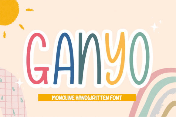 Ganyo: A Handwritten Typeface for Editorial Charm