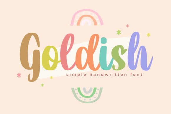 Goldish: A Fun Font for Marketers