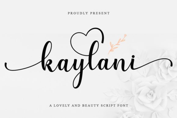 Kaylani Font: Elegant Script for Handmade Brands