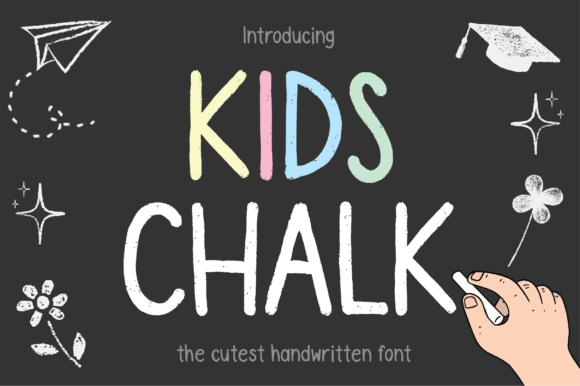 Kids Chalk Font for Creative Projects