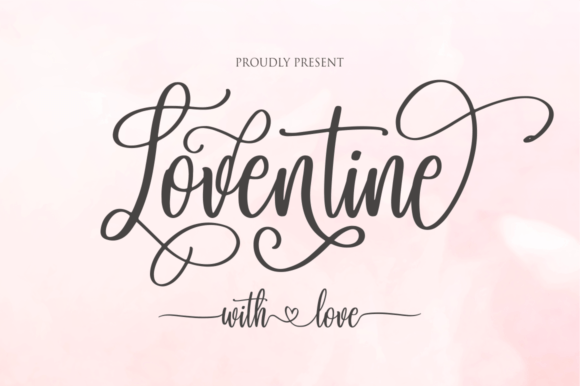 Loventine: A Modern Typeface for Elegant Branding