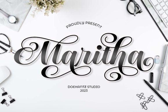 Maritha: A Bold Font for Impactful Campaigns