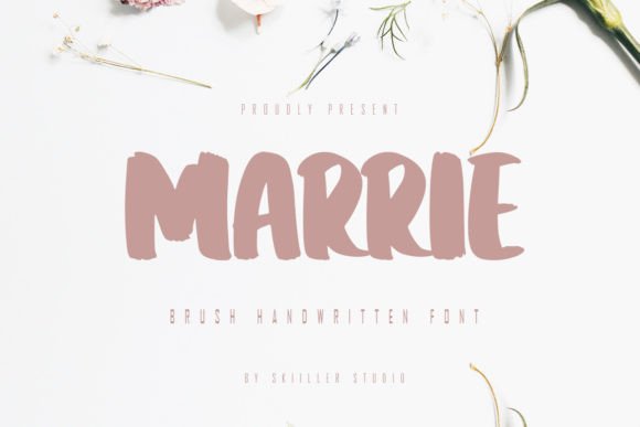 Marrie Font Review: Bold Script for Campaign Impact