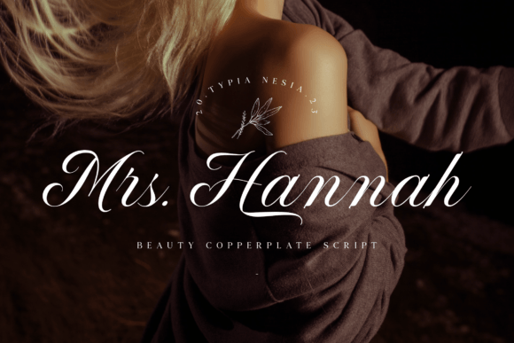 Mrs Hannah: A Luxurious Script Font