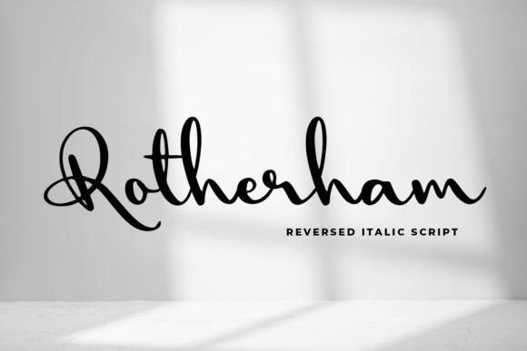 Rotherham Font Review: Elegant Handwritten Style for Brands