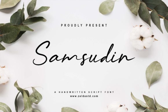 Samsudin Font: Elegant Script for Business