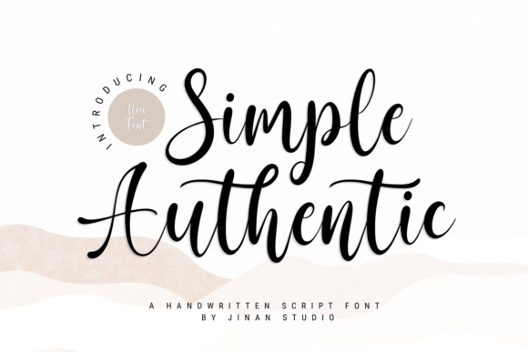 Simple Authentic: A Font for Real Business