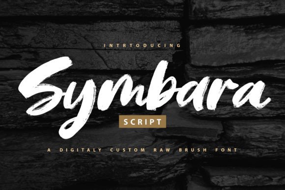 Symbara Font Review: A Bold Brush Typeface for Branding