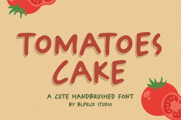 Tomatoes Cake: A Modern Script Font for Your Brand