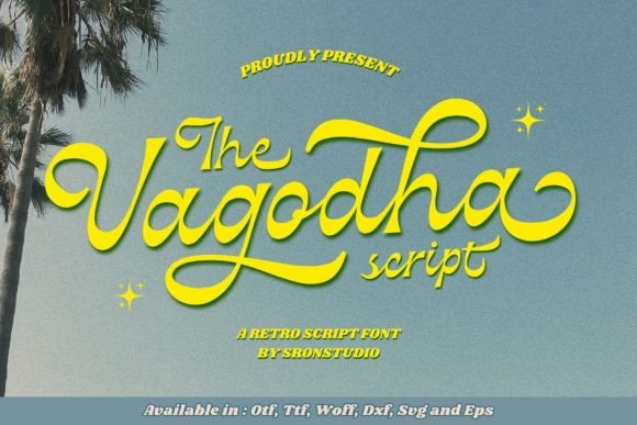 Vagodha: A Retro Script for Creative Projects