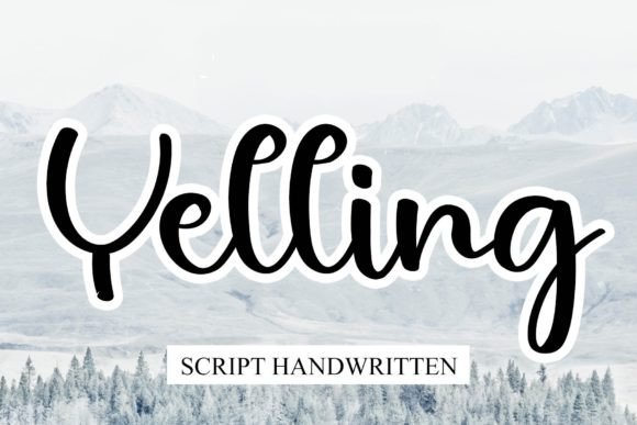 Yelling: The Script Font That Stops the Scroll